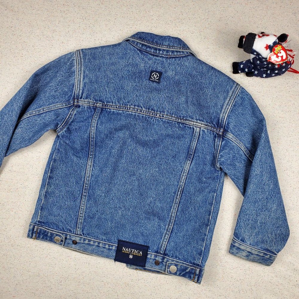 Vintage Nautica Jean Jacket kids 7/8